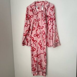 Victoria’s Secret Bow Pajama Set Size Small